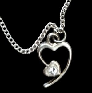 Silver Heart Necklace(S)